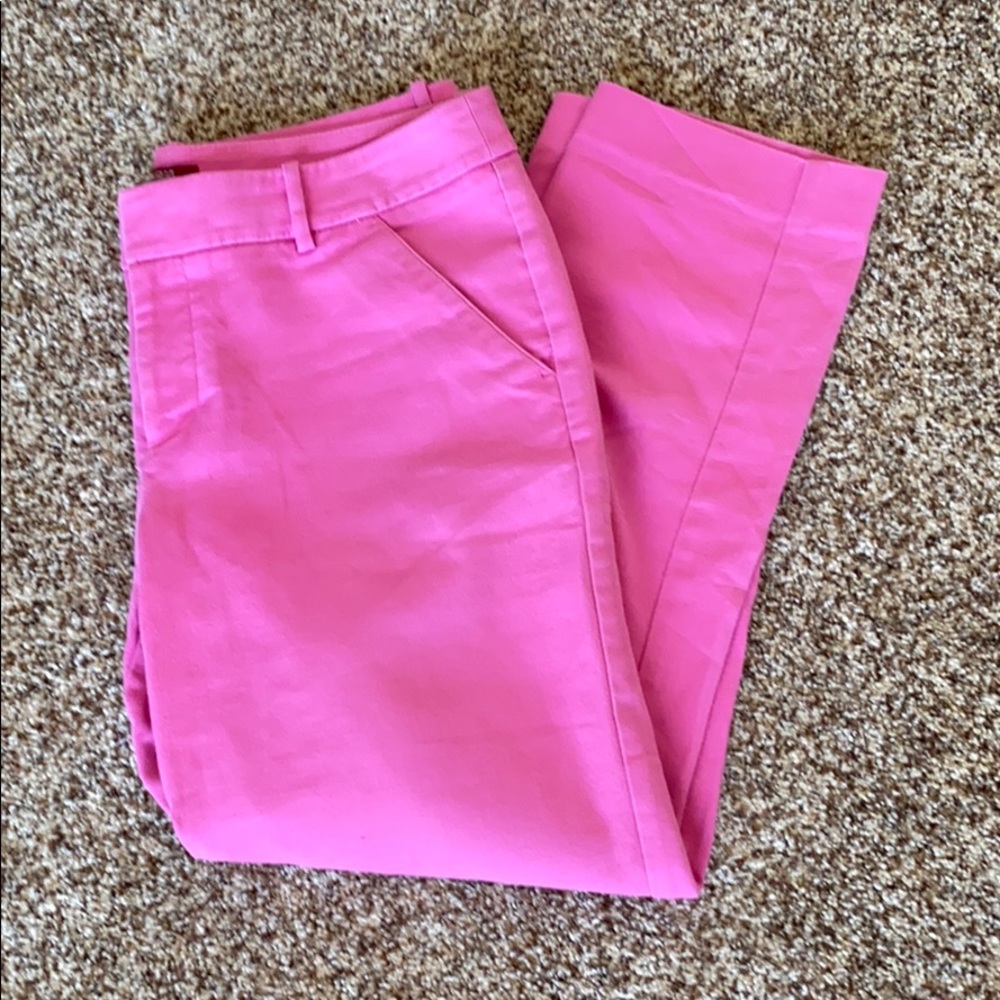 Stretch fit cropped dress pants